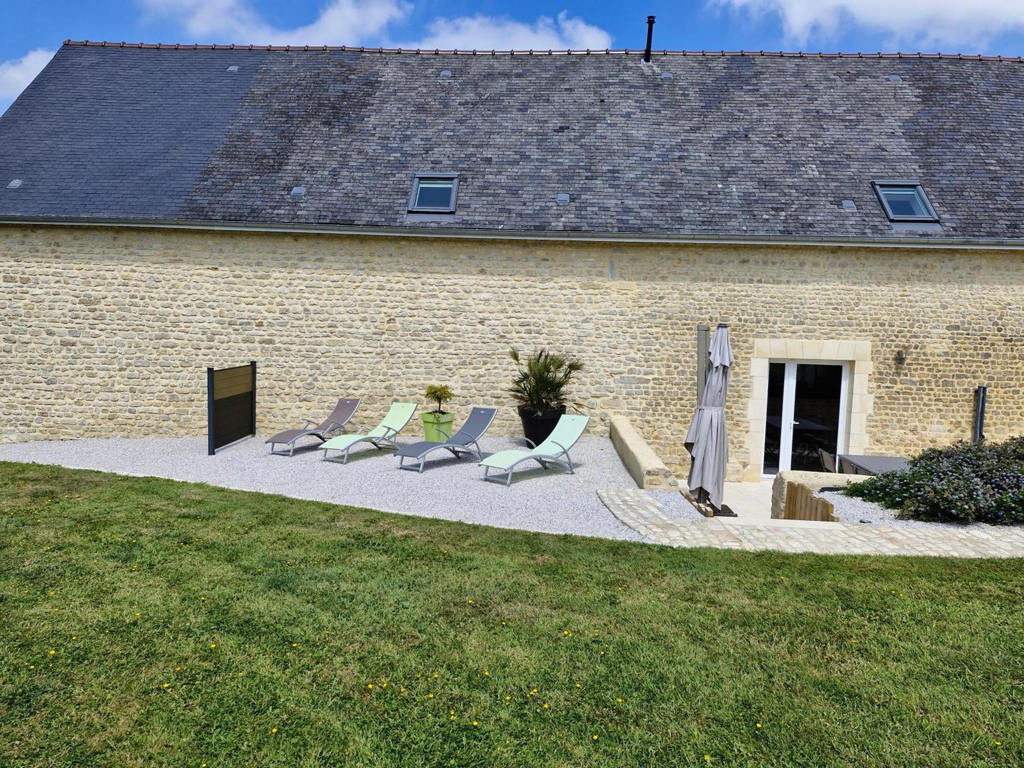 Les Gites Du Val Mandeville-en-Bessin Eksteriør bilde
